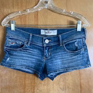 Hollister Denim Short Shorts